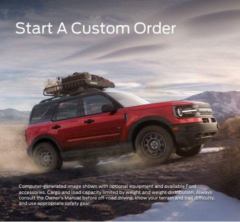 Start a custom order | Clay Maxey Ford of Berryville in Berryville AR